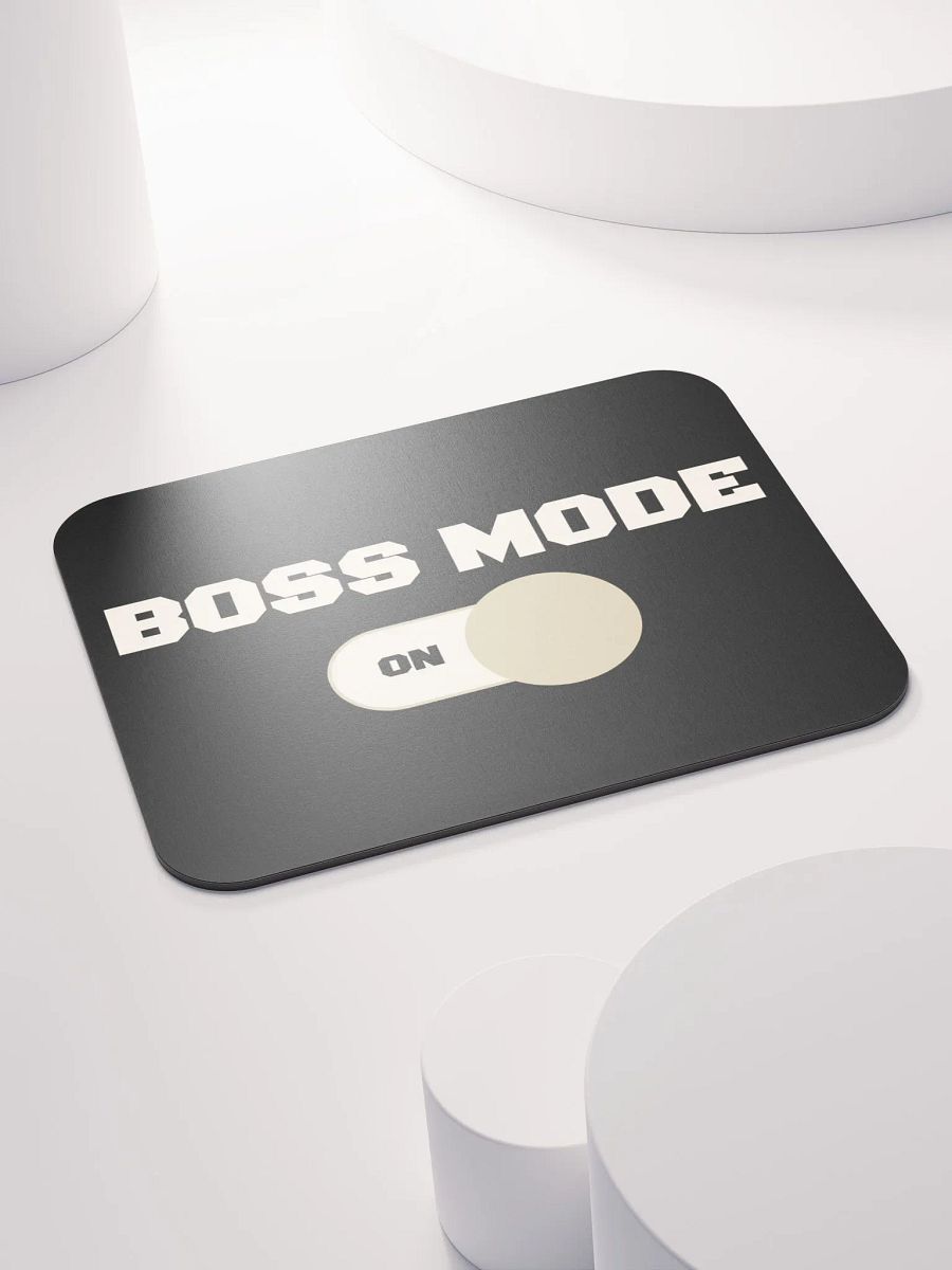 Boss Mode Mouse Pad - Black product image (4)