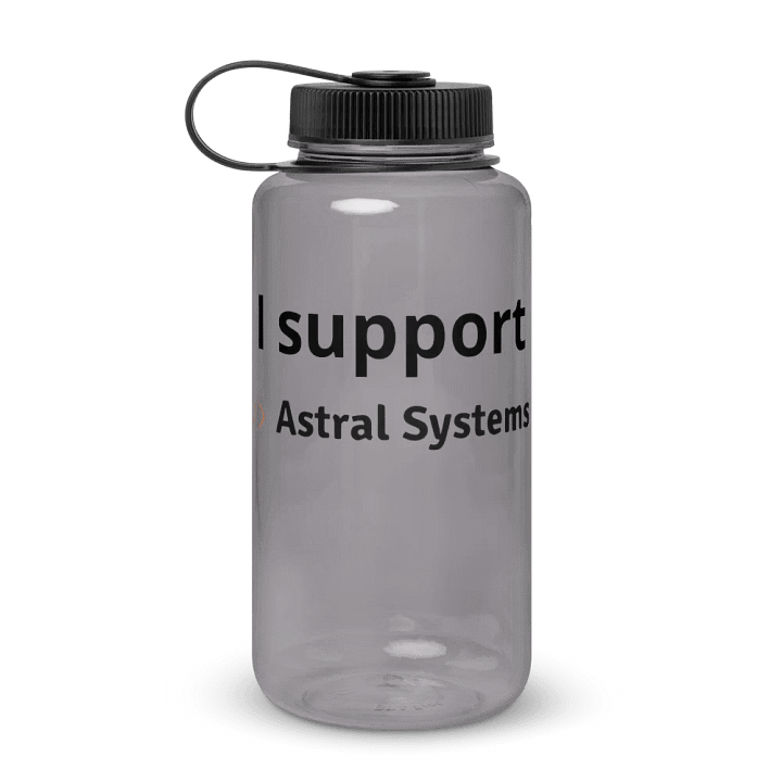 I support Astral Systems - Wide Mouth Bottle product image (1)