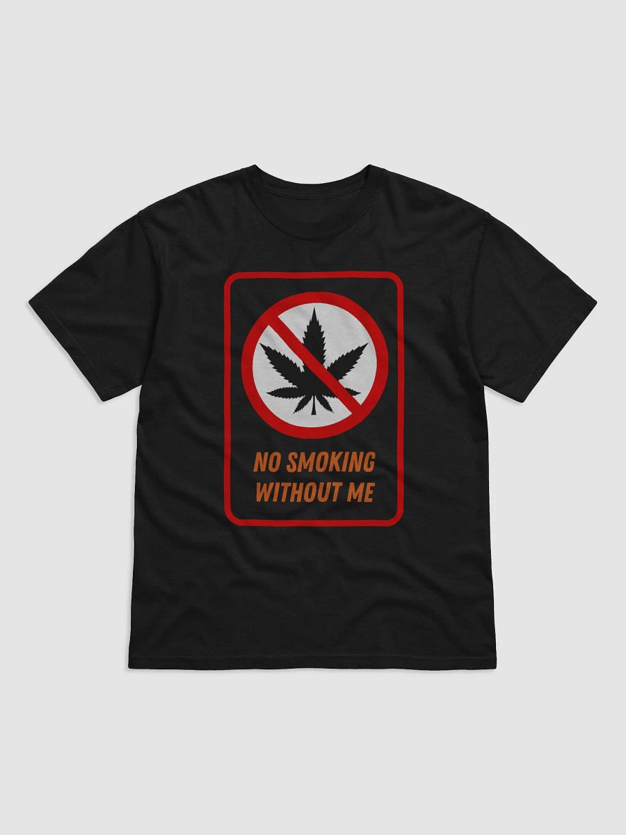 "No Smoking Without Me" Supersoft Sign Tee product image (4)