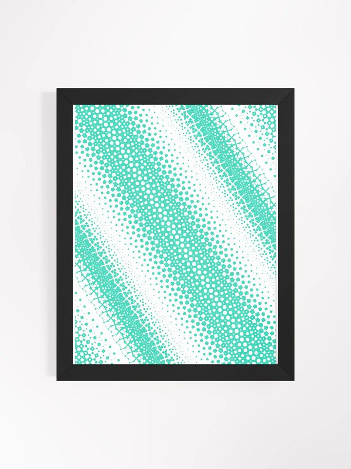 Turquoise Dream: Framed Depth Poster product image (1)