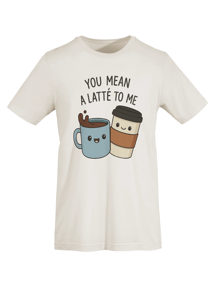 Espresso Yourself! You Mean a Latté to Me Tee product image (1)