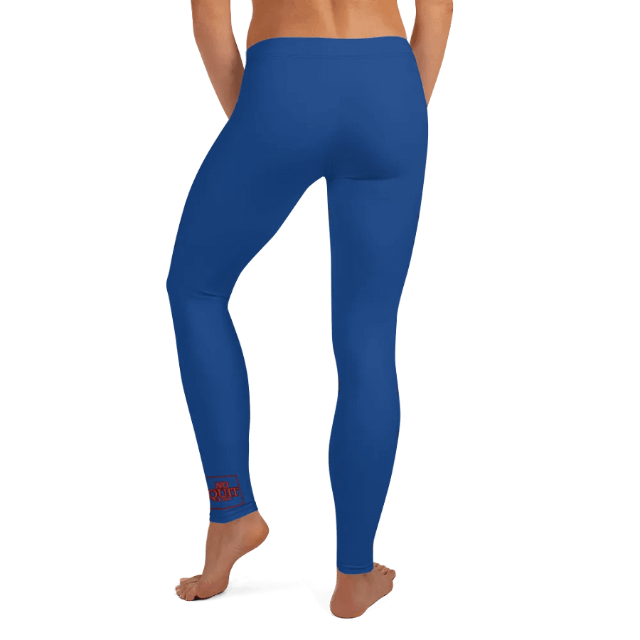 No Quit Club- Blue Sport Leggings product image (5)