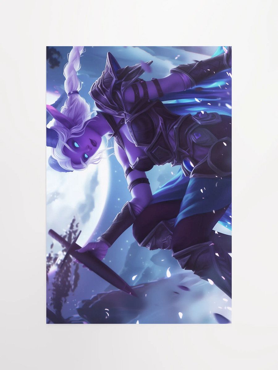 Radiant Warrior Fantasy Poster product image (4)