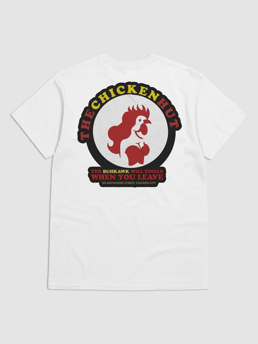 'I Met Big Bertha' Chicken Hut White Unisex Tee product image (2)