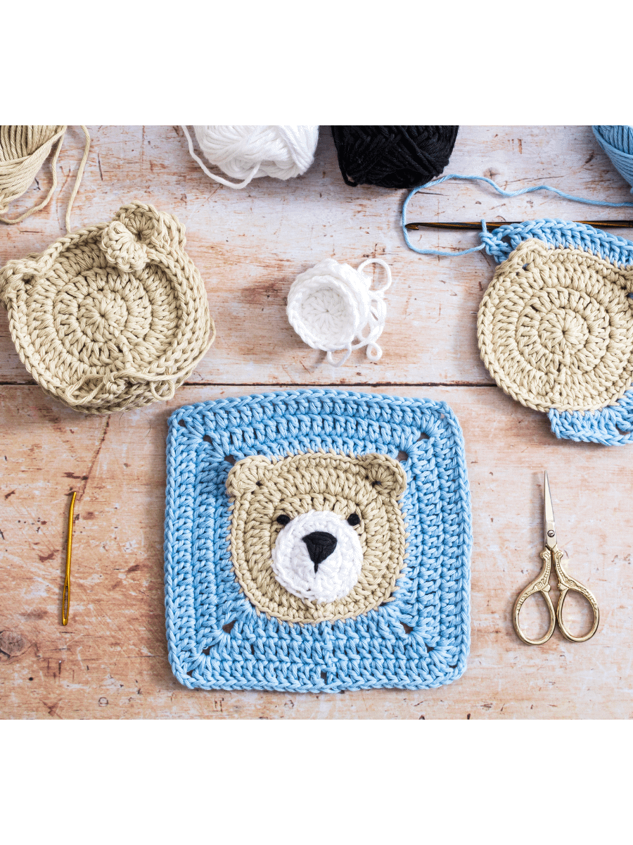 Crochet Pattern: Teddy Bear Blanket product image (7)