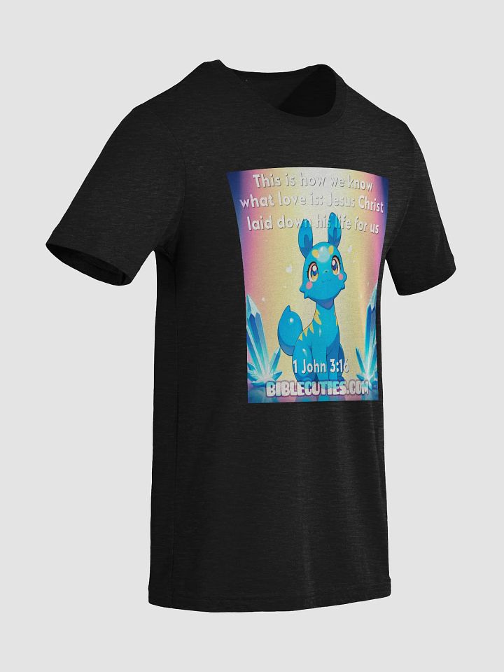 Bible Cuties Florence - This is how we know what love is: Jesus Christ laid down his life for us T Shirt product image (1)