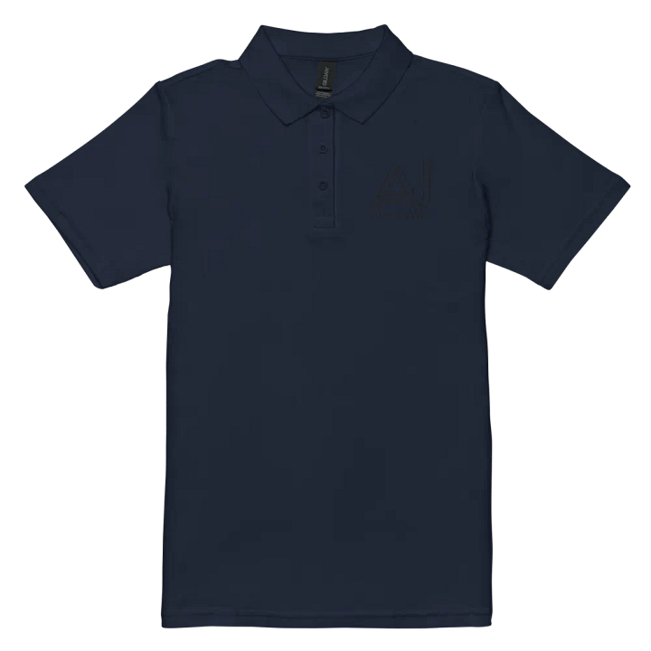 Ladies Polo Shirt (Black embroided logo) product image (4)