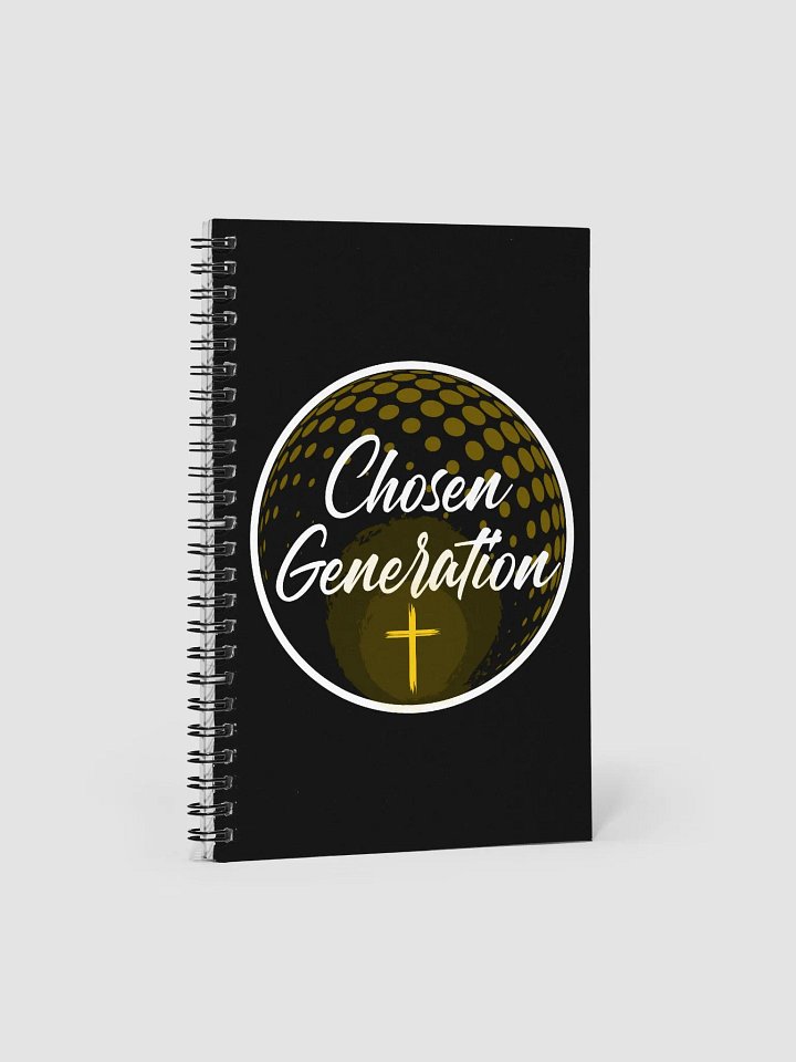 Chosen Generation Spiral Notebook (Black) product image (1)