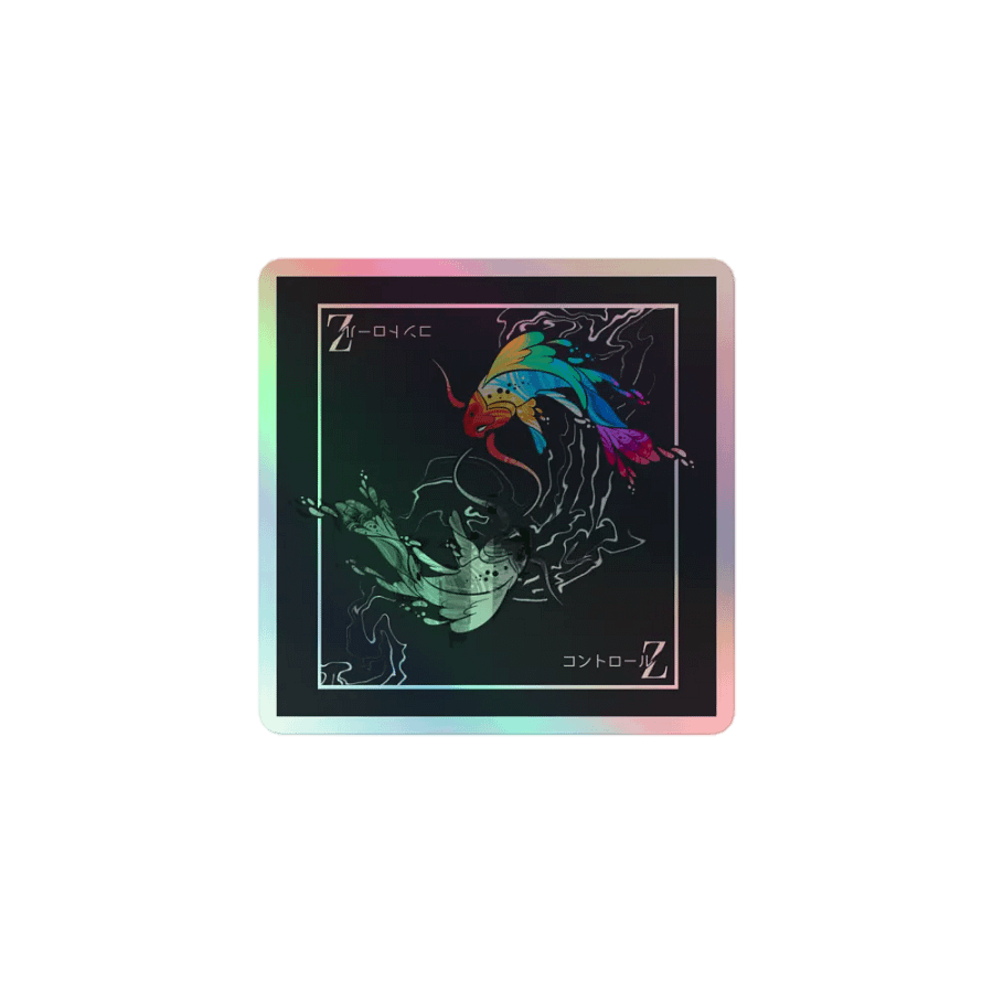 Holographic Koi product image (1)