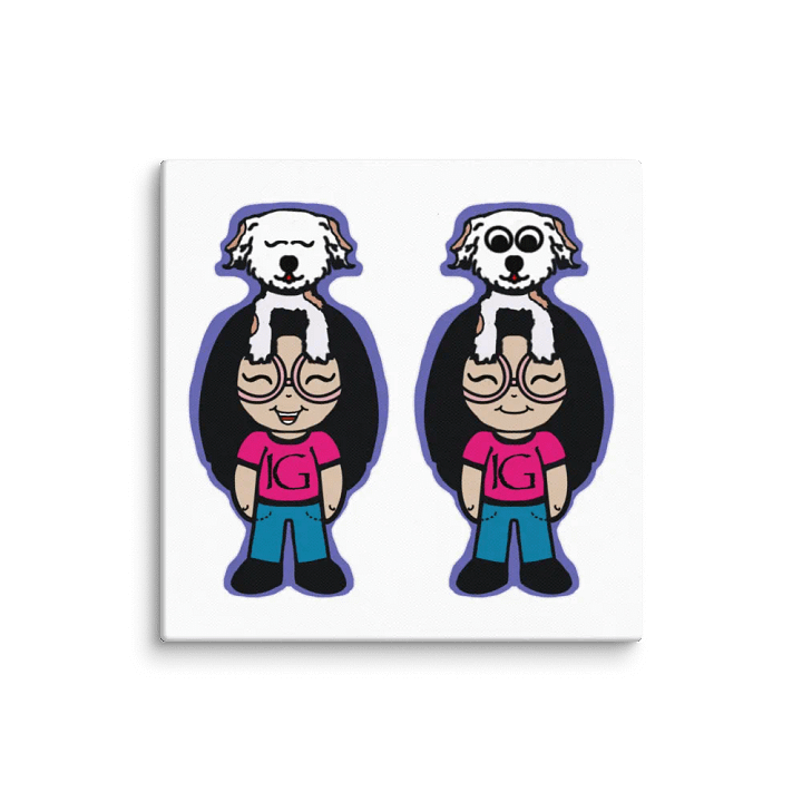 Isa&Brownie Canvas product image (1)