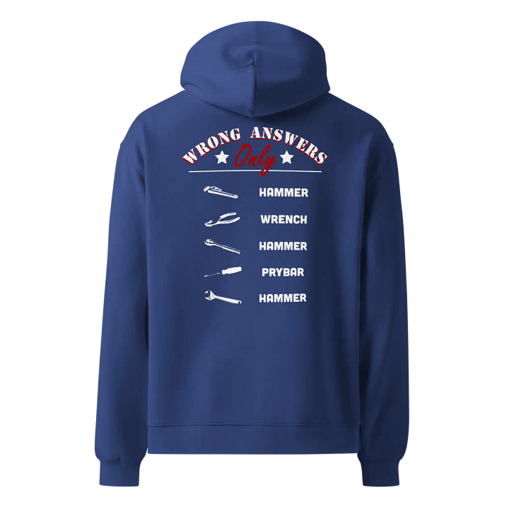 Wrong Answers Only Hoodie product image (1)