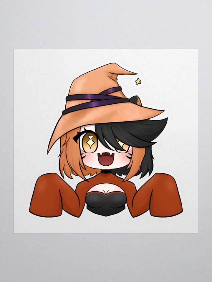 Witchy Katt Sticker product image (1)