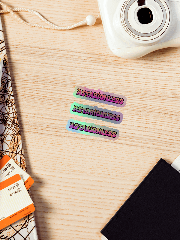Human1 x Astarionless || Holo Kiss Cut Stickers product image (6)