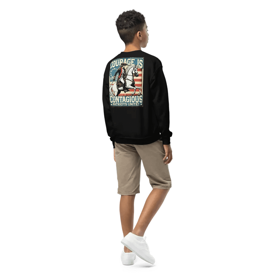 Courageous Patriots Youth Sweatshirt product image (17)