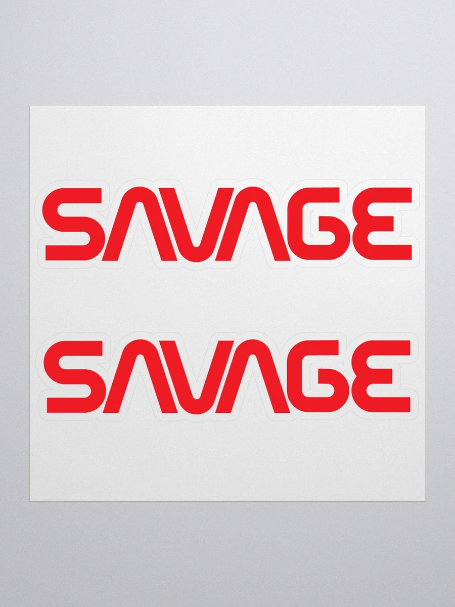 Savage Worm (Die-Cut Sticker) product image (1)