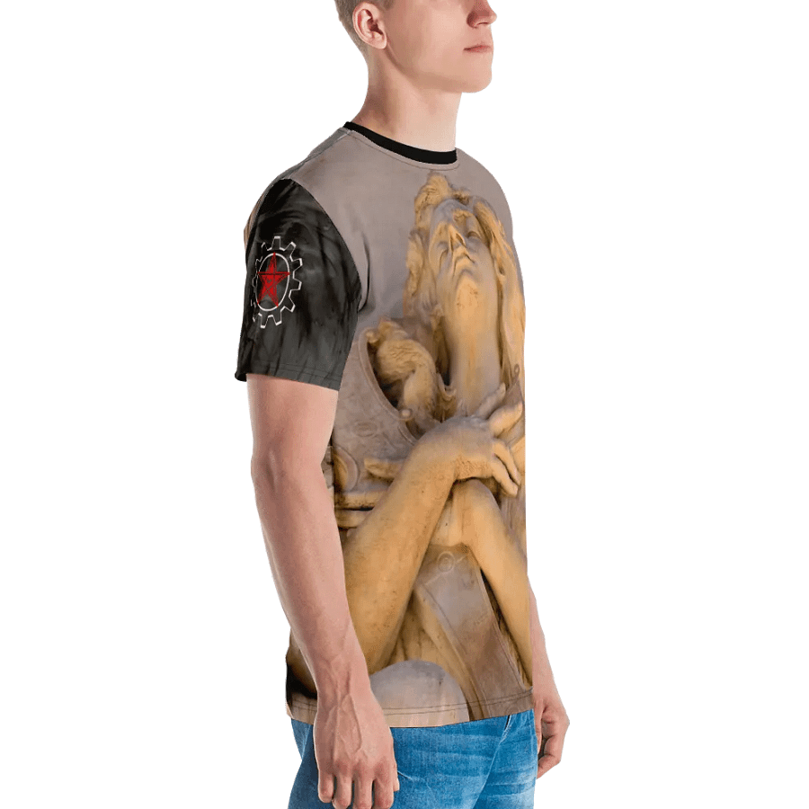 With The Hand On My Cross I Tee product image (3)