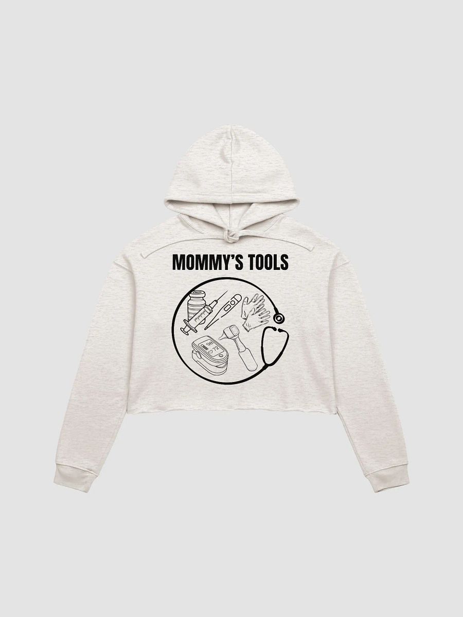 Mommy's Tools, Mindful Explorer Crop Hoodie product image (3)
