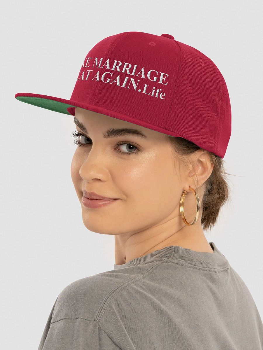 Hat: MAKE MARRIAGE GREAT AGAIN.Life Front and Back only product image (5)