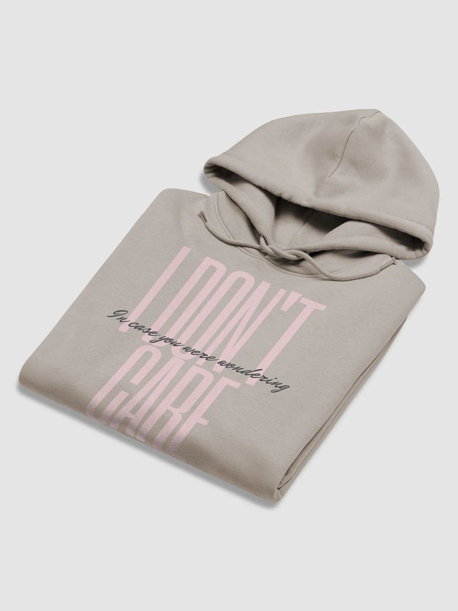 I Don't Care Hoodie product image (12)