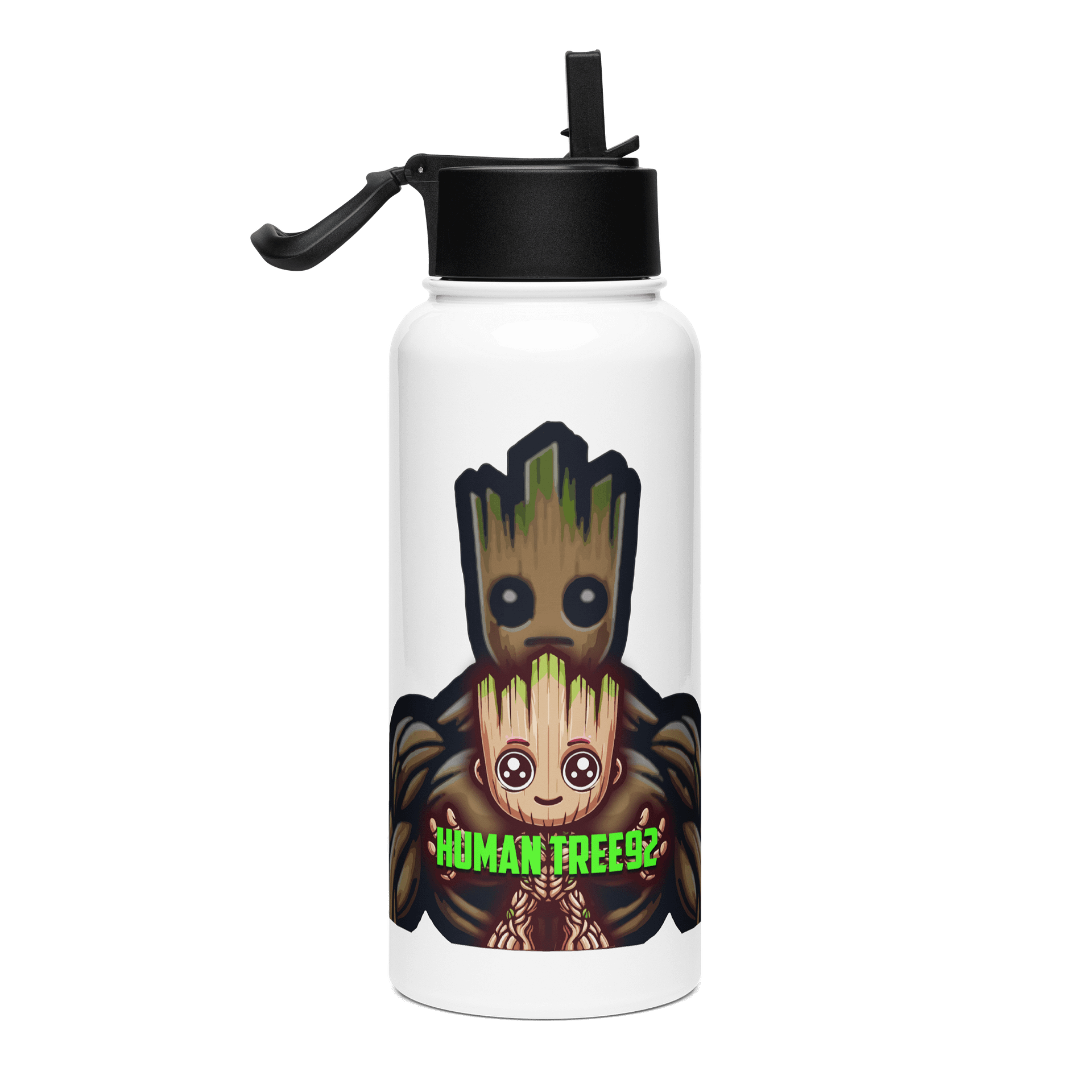 Stainless Steel Water Bottle with a Straw Lid Group product image (4)