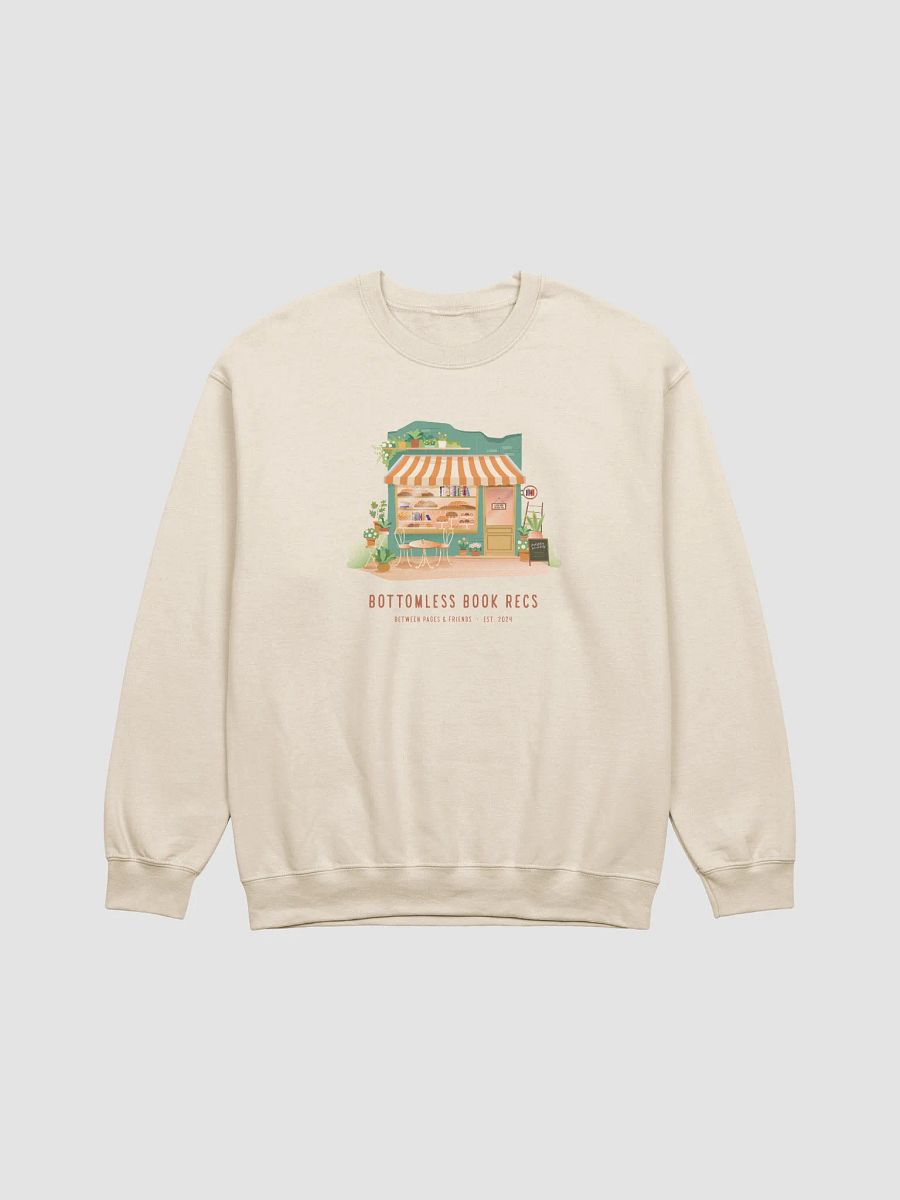 Bottomless Book Recs | Printed Crewneck product image (1)