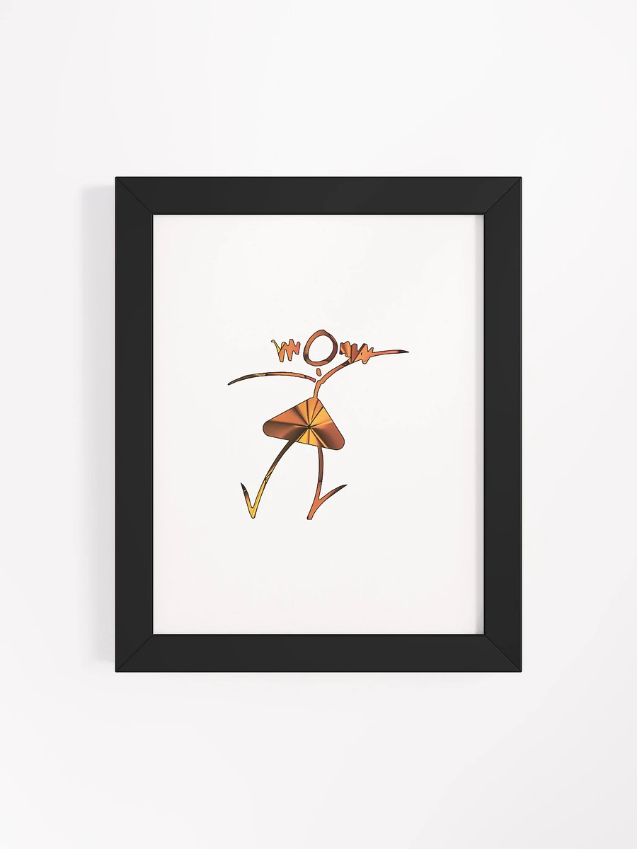 Dancing Gold WOW: Framed Art Poster product image (20)