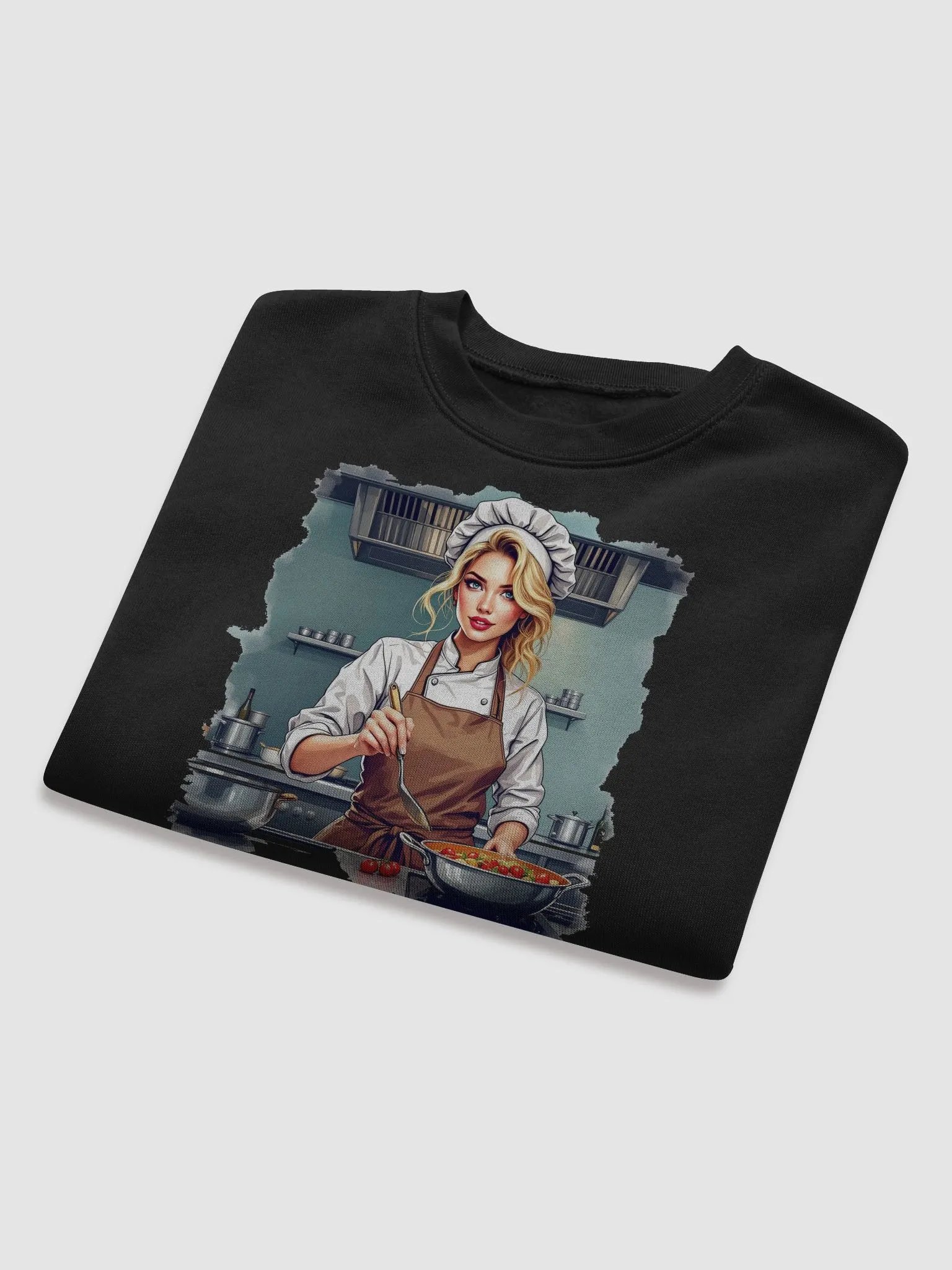 Chef Chic Fleece Crop Sweatshirt product image (39)