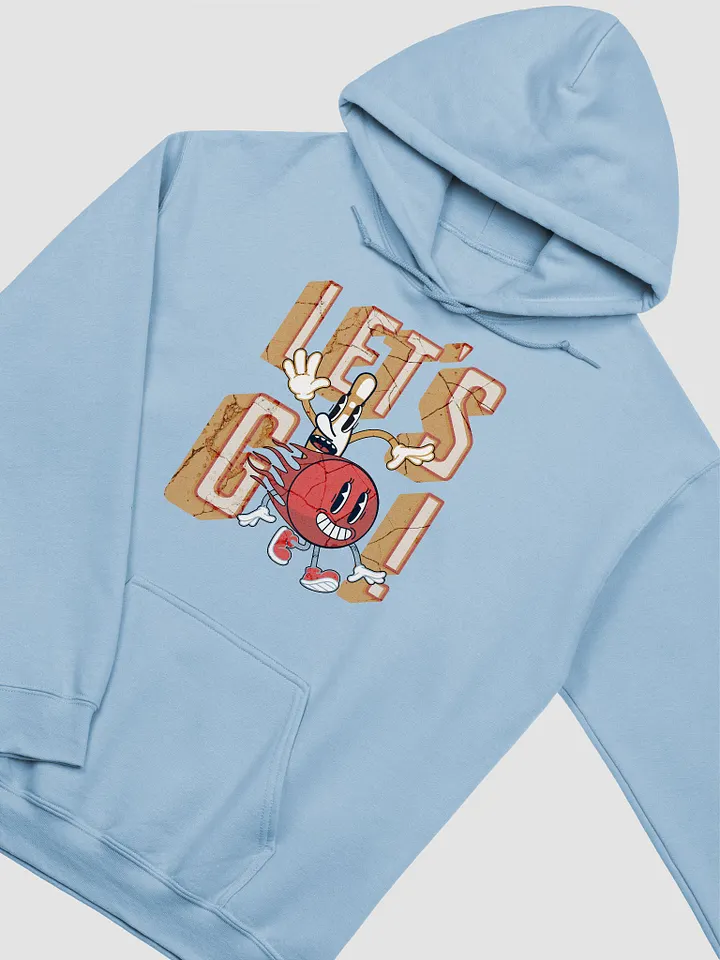 Let's Go Mascot Bowling Cartoon Character Hoodie product image (11)