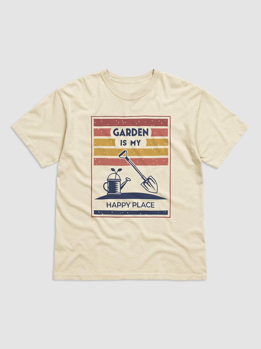 Garden is My Happy Place Vintage Garden Tee product image (1)