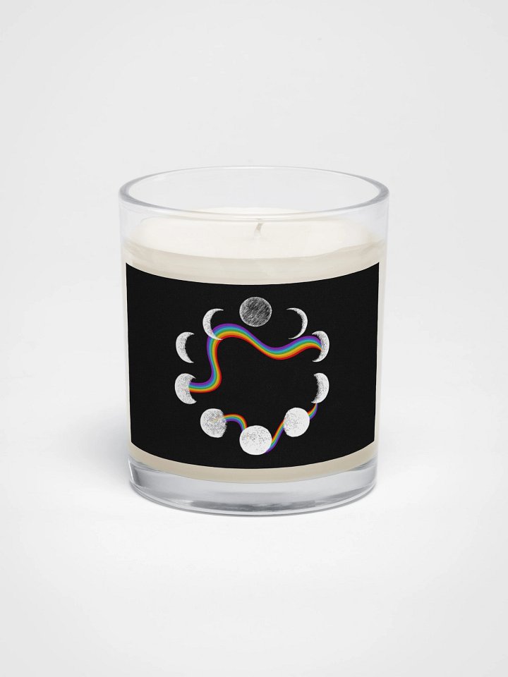 Rainbow Moon Soy Wax Candle product image (1)