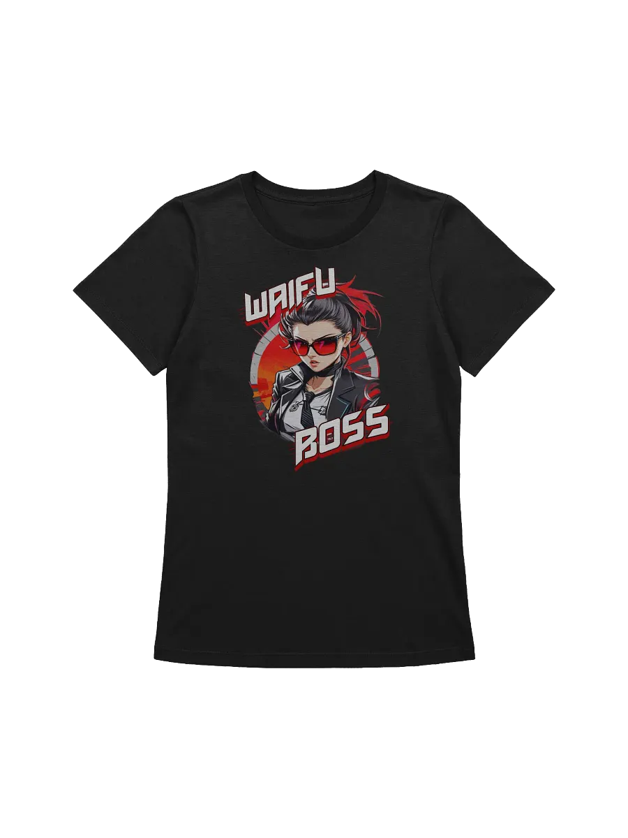 Waifu Boss v1 - Bella Canvas Women's Supersoft Relaxed-fit T-Shirt product image (2)