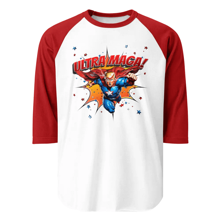 Ultra MAGA! - Unisex Jersey Raglan Tee product image (1)