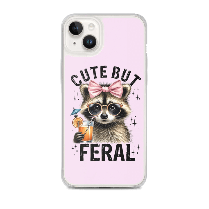 Feral Raccoon Cocktail iPhone® Case product image (1)
