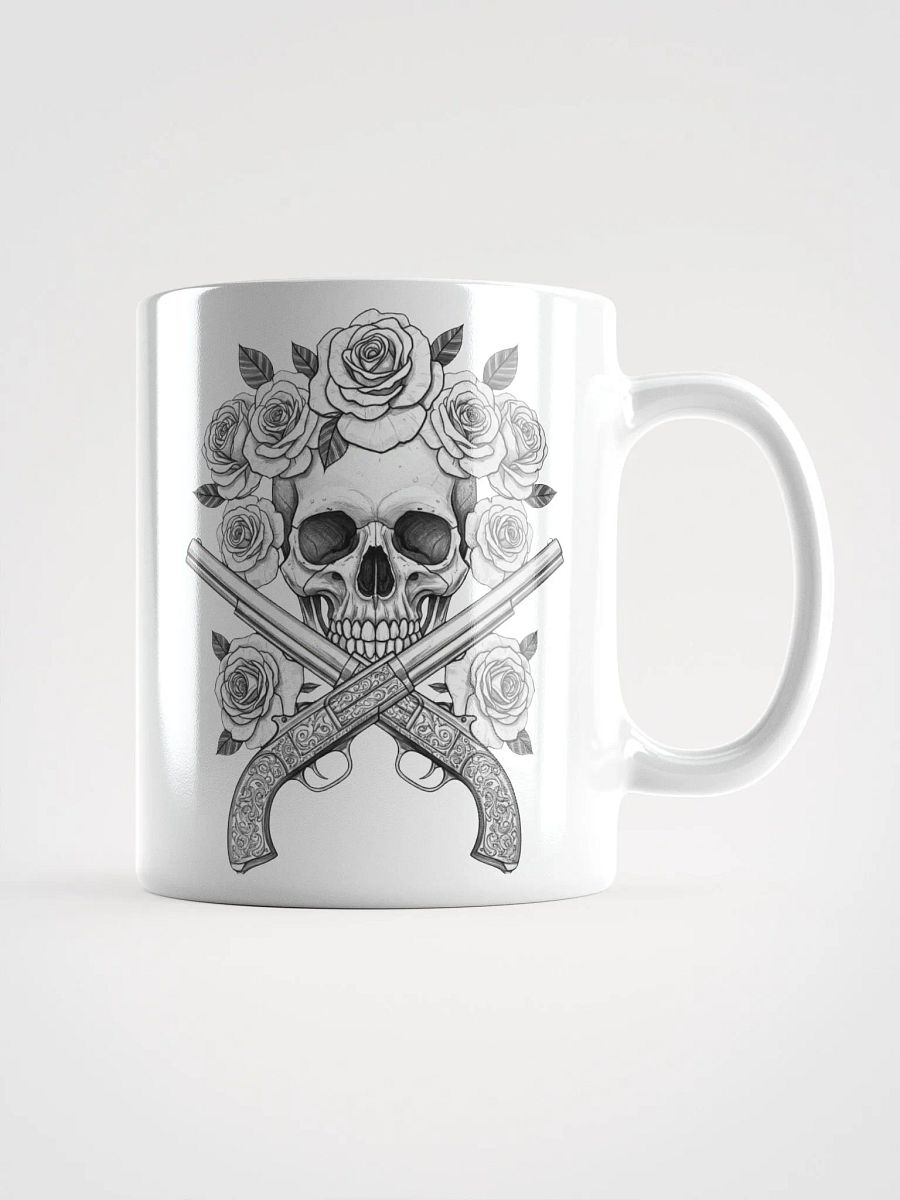 Roses & Guns Skull Mug product image (1)