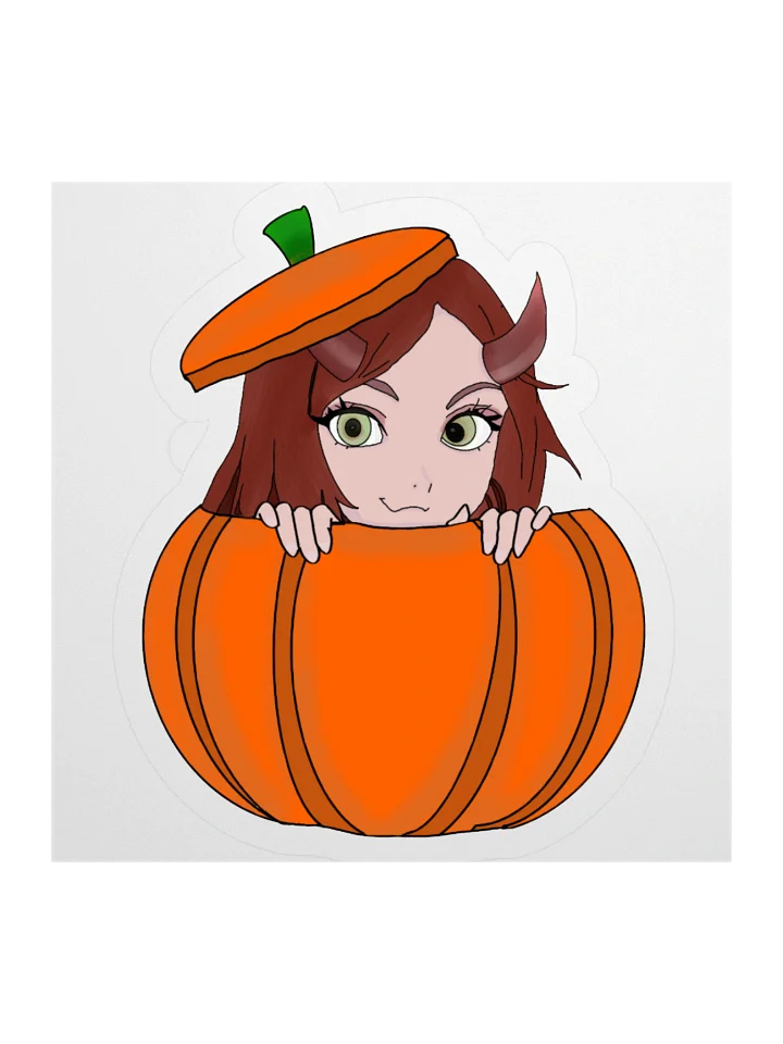 Lilith Pumpkin Peek-a-Boo Stickers product image (1)