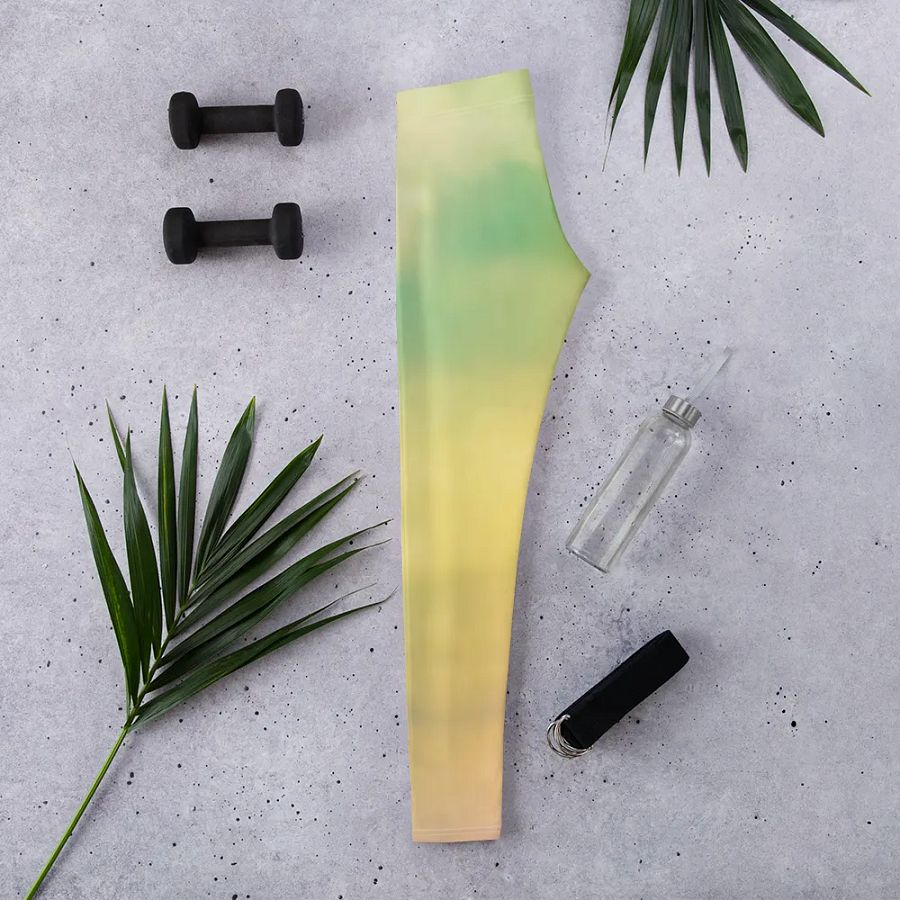 Blur cloud rainbow Design Legging - V10 product image (2)