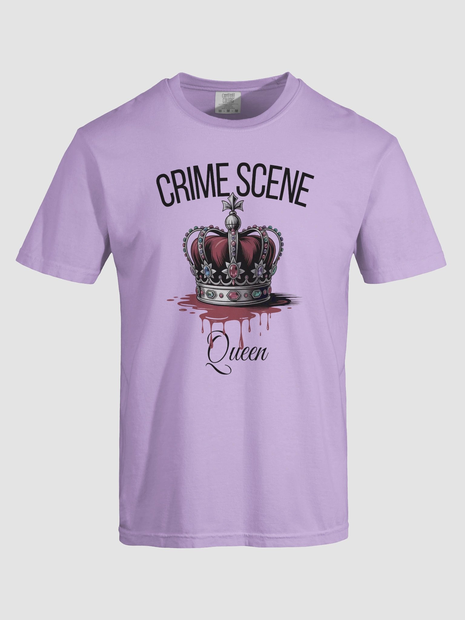 Crime Scene Queen T-Shirt - Funny True Crime Shirt for Women product image (6)