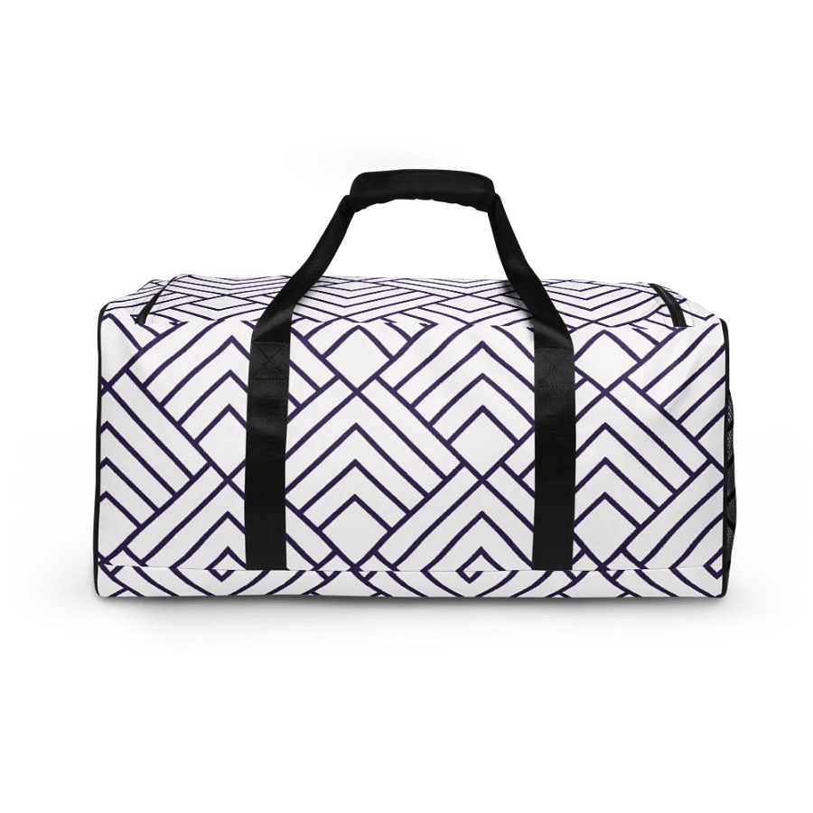 Zig-Zag Diamond All-Over Duffle Bag product image (2)