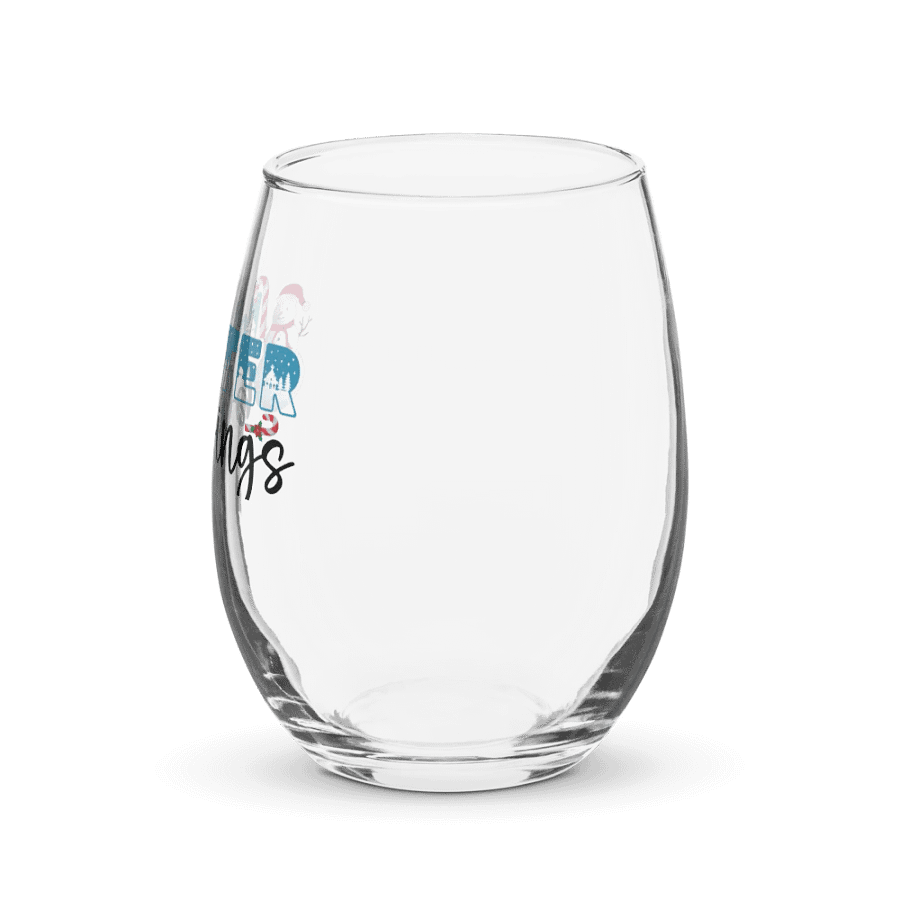 winter blesings Celebration Glass product image (2)