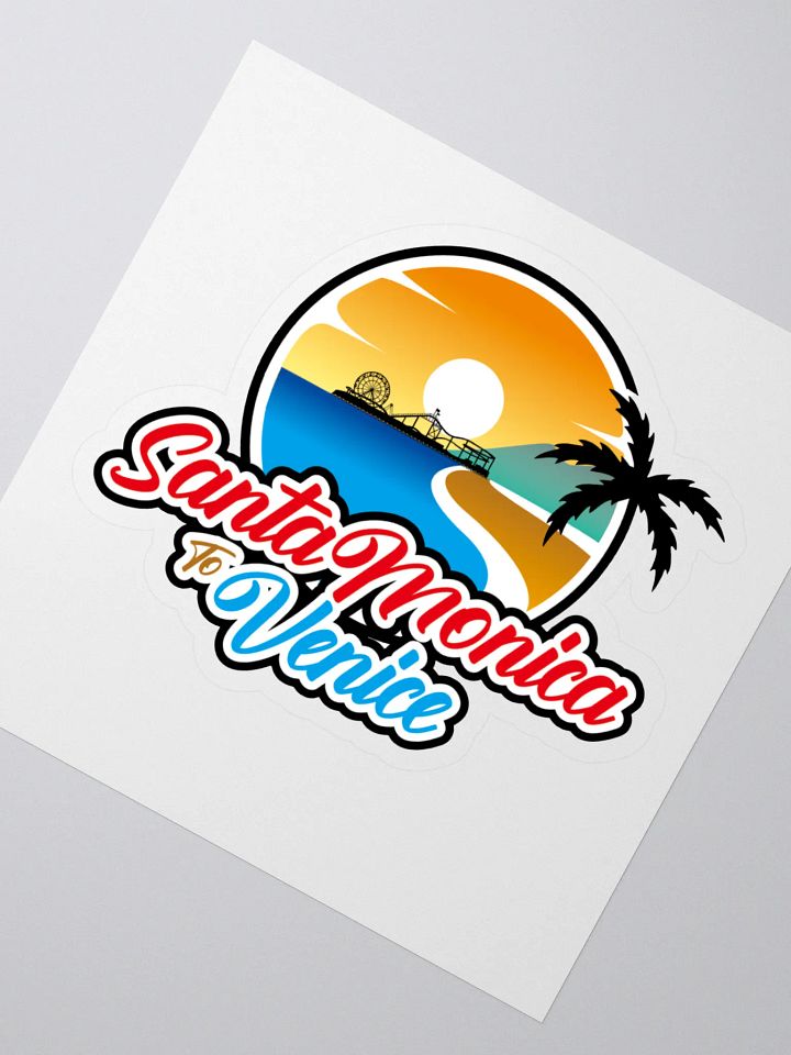 Sunset Scenic Kiss Cut Stickers product image (2)