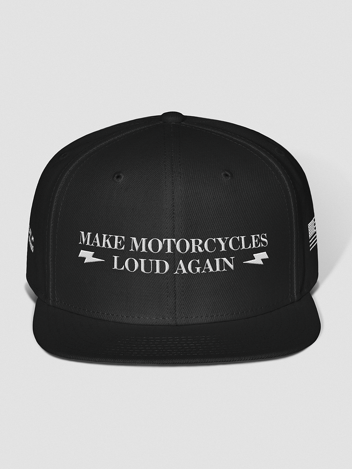 Make Motorcycles Loud Again Snapback product image (1)