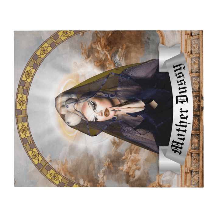 Mother Dussy Throw Blanket product image (1)