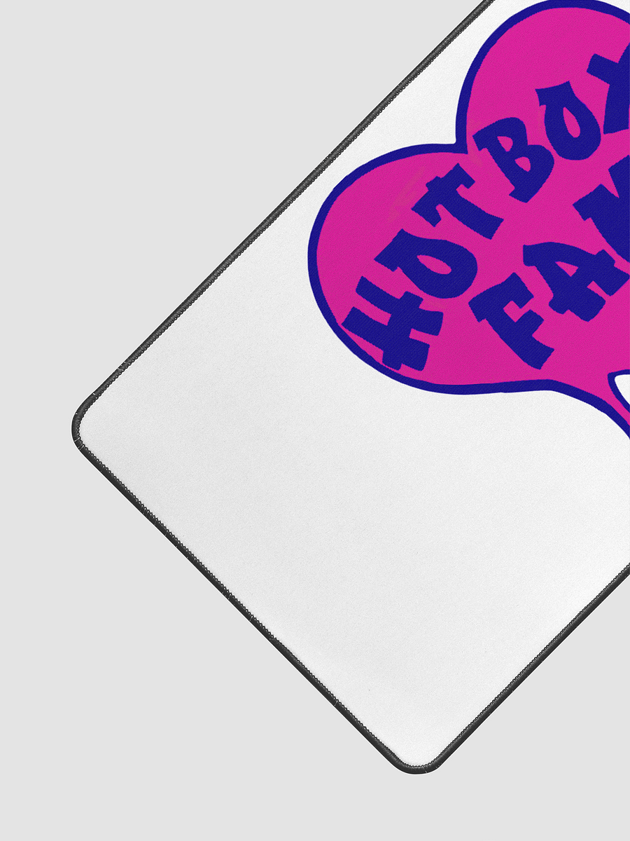 HOT BOX FAM SOLID PINK & BLUE LOGO DESK MAT product image (3)