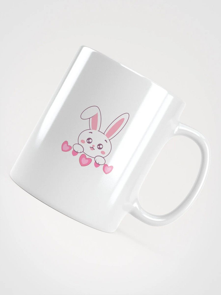 Lovely Bunny White Glossy Mug product image (4)