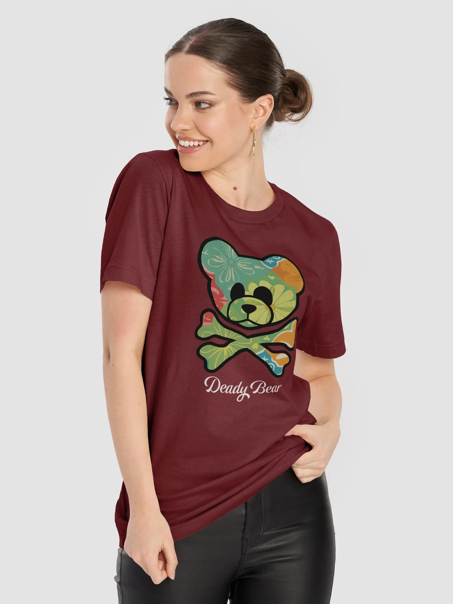 Floral Deady Bear T-Shirt product image (6)