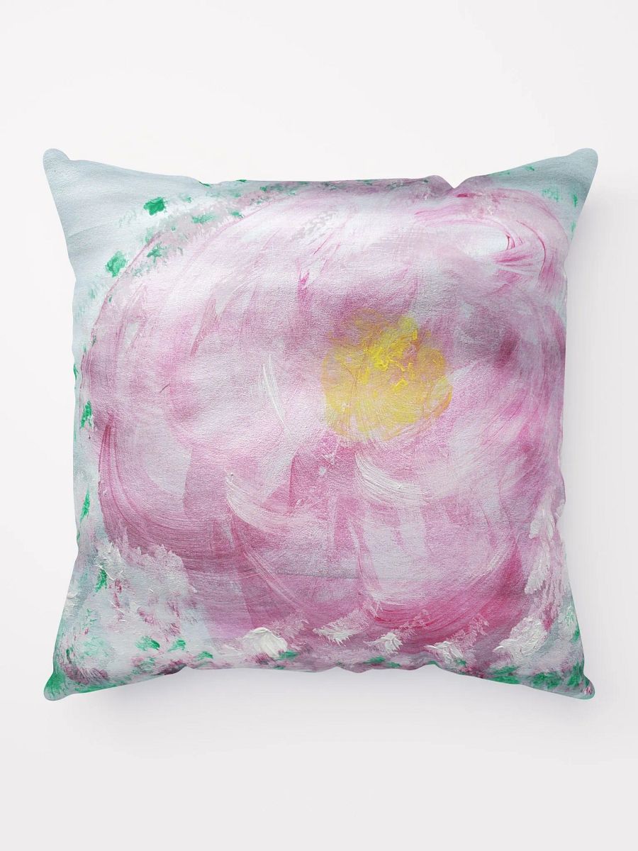 Pink Flower Throw Pillow product image (9)