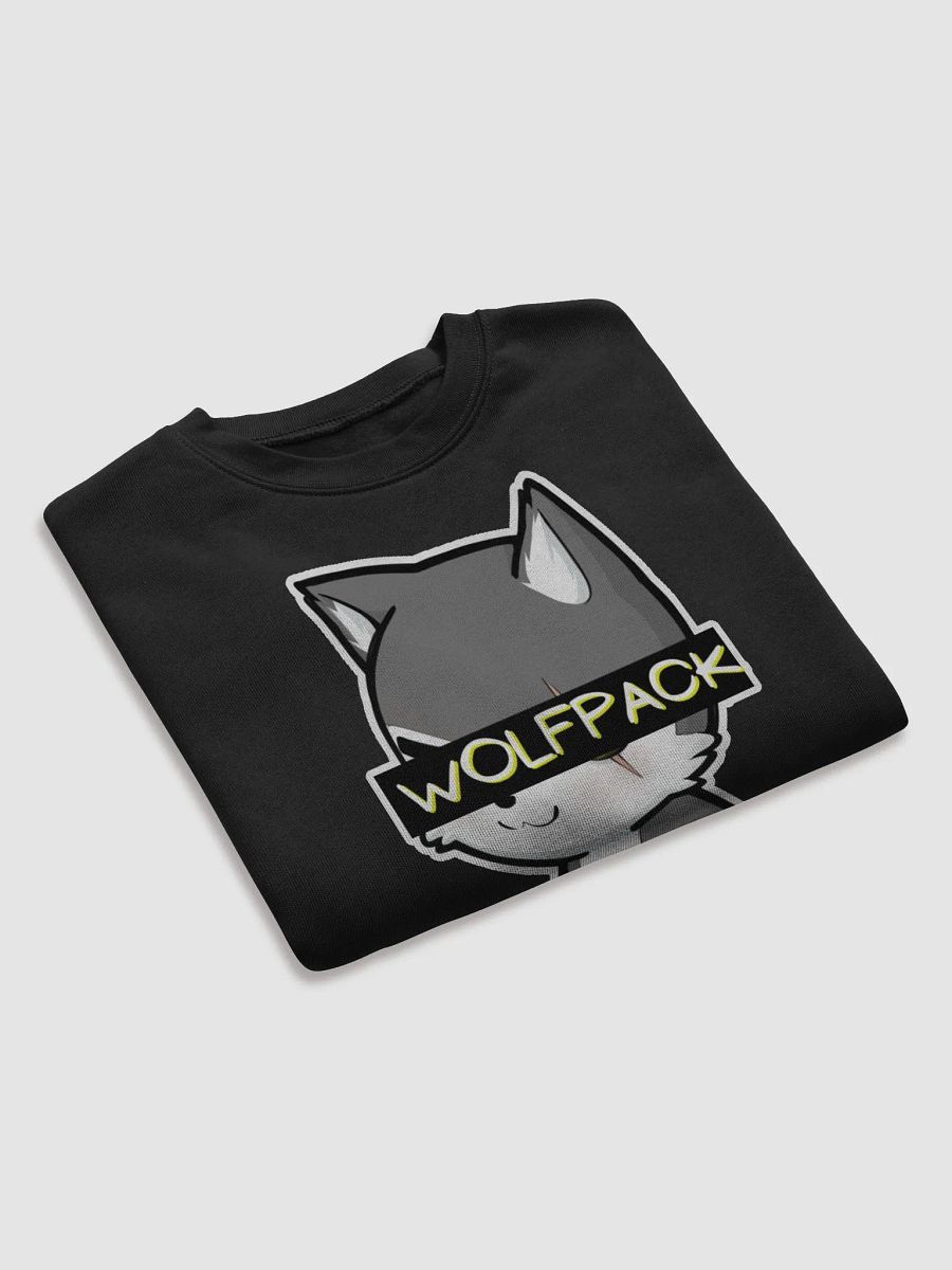 Women's WOLFPACK Crop Long Sleeve Shirt (Chibi Wolf) product image (7)