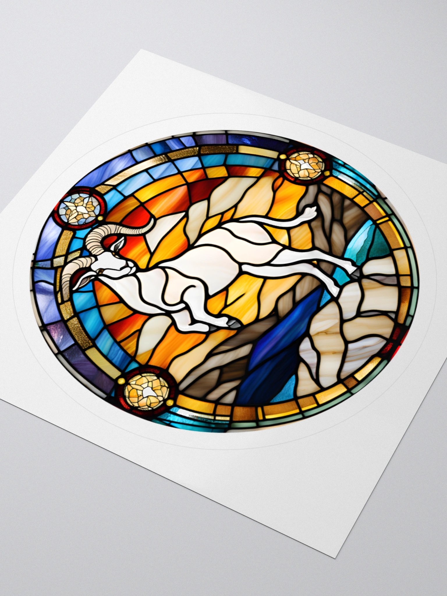 Spiritual™ Capricorn - Unique Sticker Design product image (7)