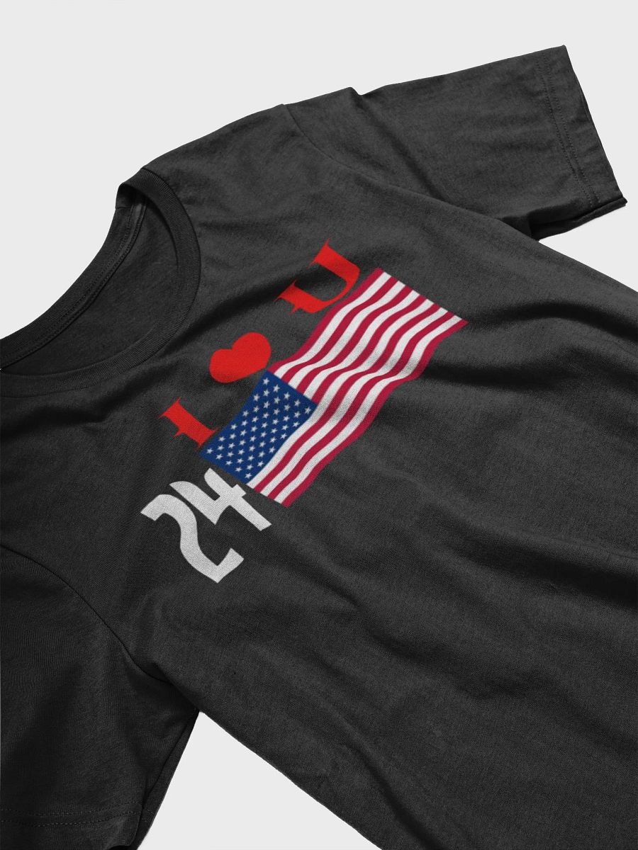 black t-shirt i love you product image (3)