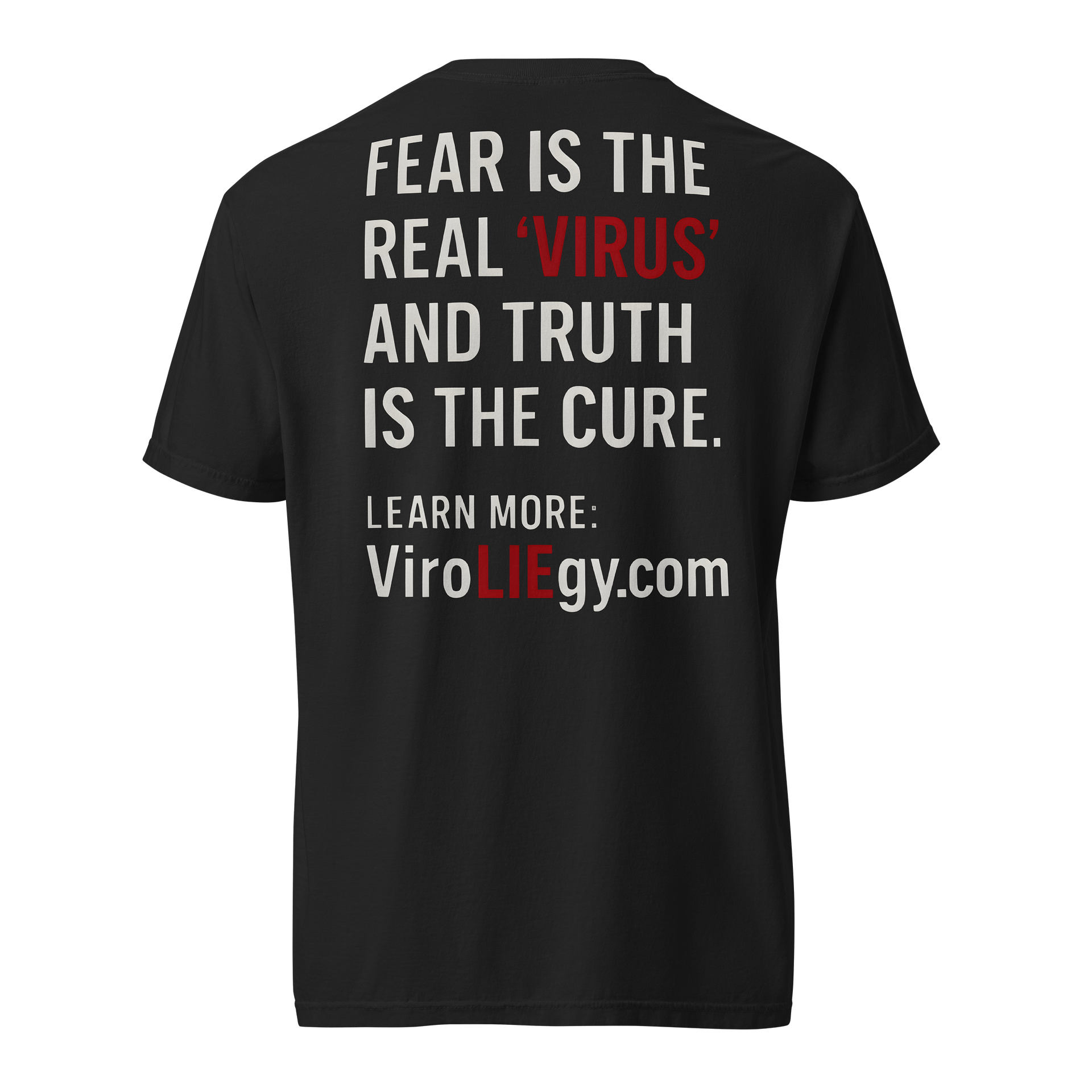 ViroLIEgy Logo T-Shirt Black product image (4)